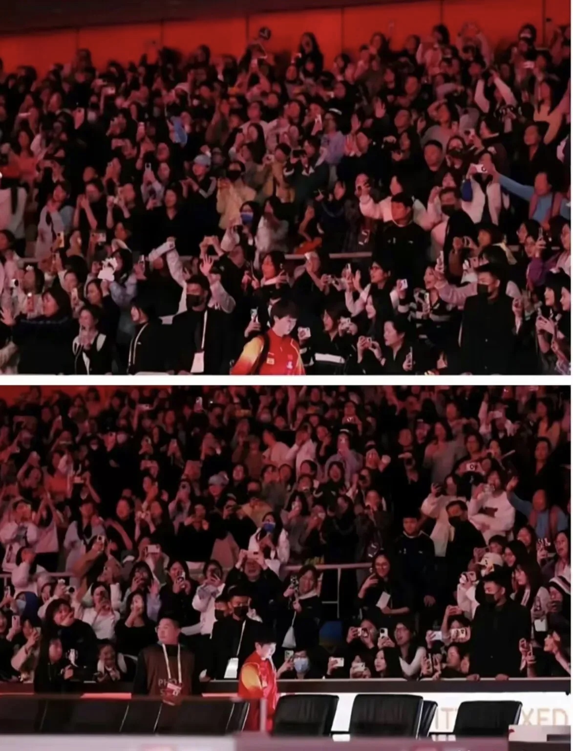 精彩比赛打动观众，赛场上空飘着欢呼声的简单介绍